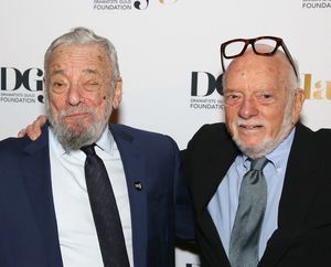 Stephen Sondheim and Hal Prince Photo