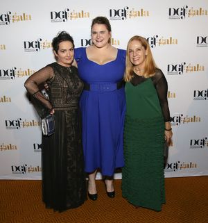 Bonnie Milligan with Charlotte Caffey and Jane Wiedlin Photo