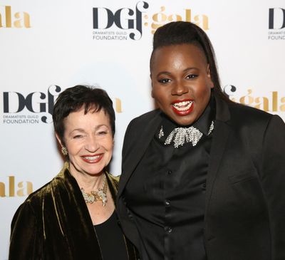 Lynn Ahrens and Alex Newell Photo