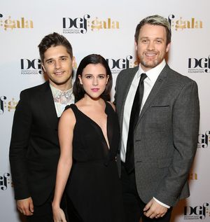 Andy Mientus, Alexandra Socha and Michael Arden Photo