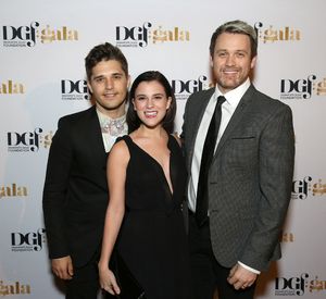 Andy Mientus, Alexandra Socha and Michael Arden Photo