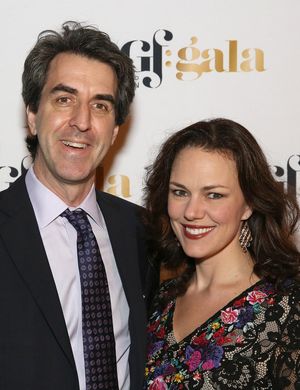 Jason Robert Brown and Georgia Stitt @ BroadwayWorld Jason Robert Brown and Georgia Stitt Photo