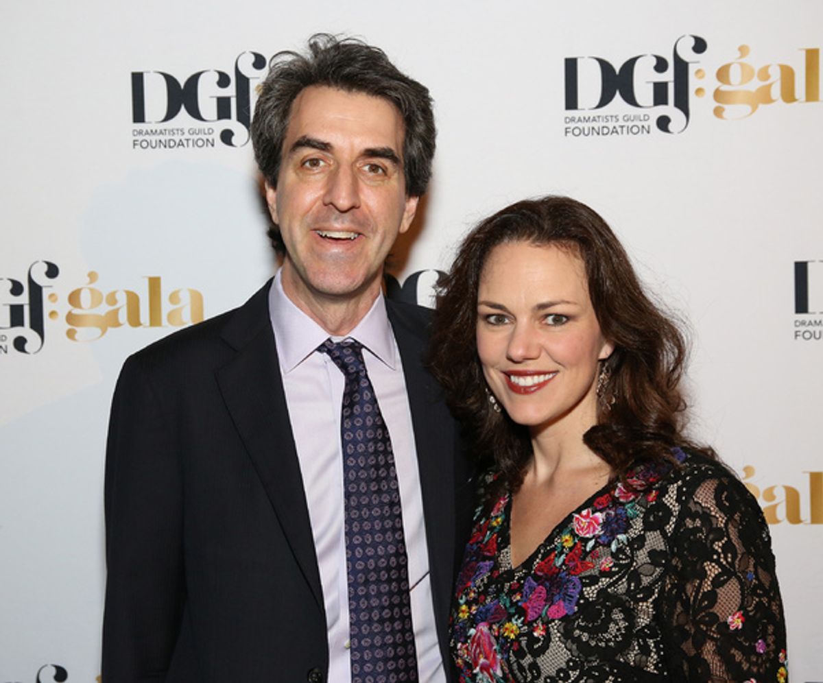 Jason Robert Brown and Georgia Stitt at 