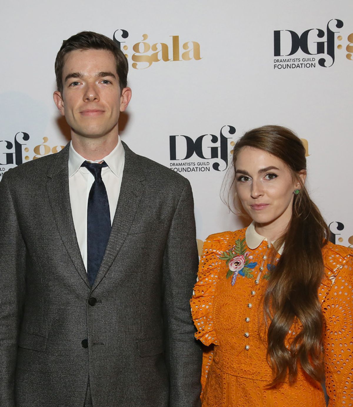John Mulaney and Annamarie Tendler at 