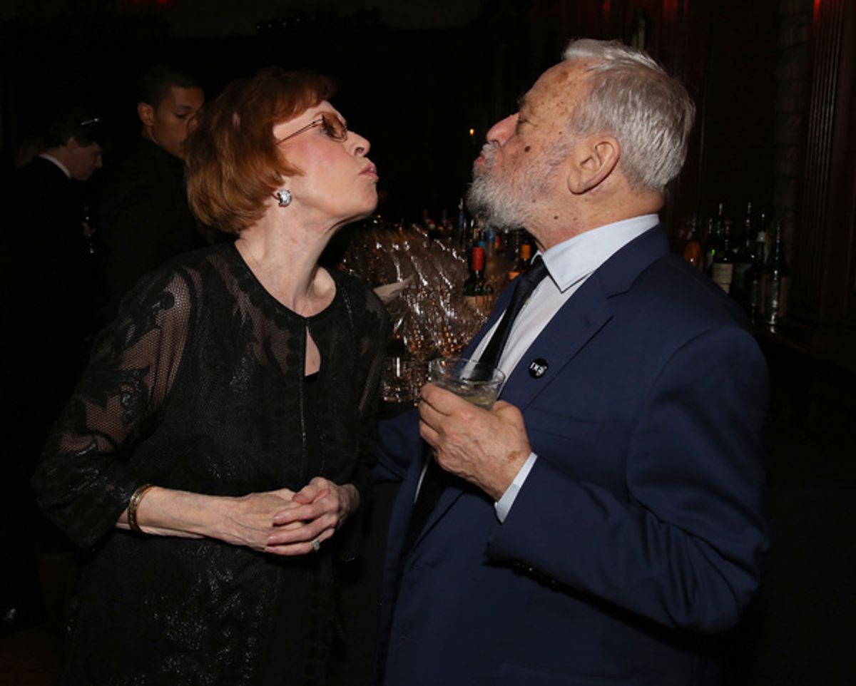 Carol Burnett and Stephen Sondheim at 