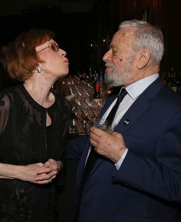 Carol Burnett and Stephen Sondheim Photo