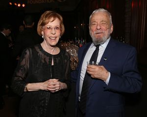 Carol Burnett and Stephen Sondheim Photo