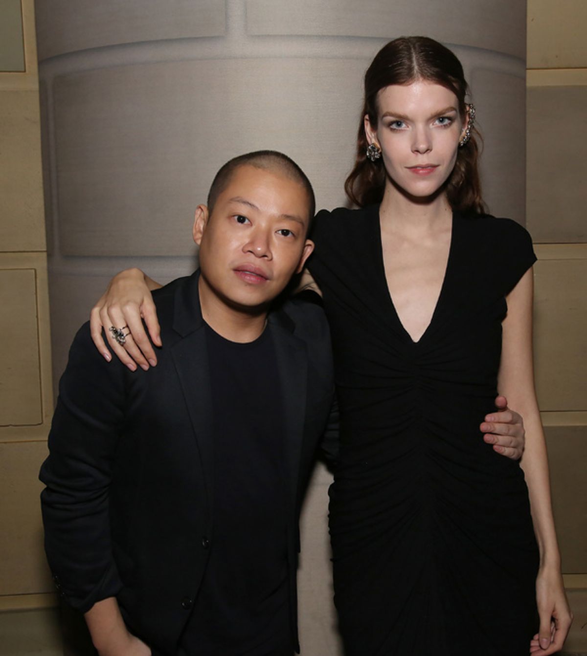 Jason Wu and Meghan Collinson at 