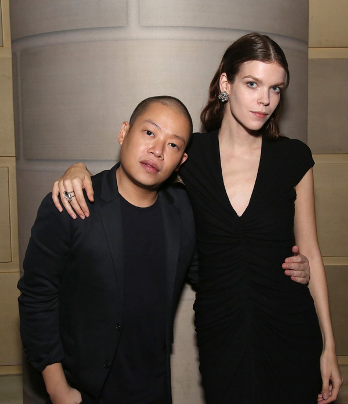 Jason Wu and Meghan Collinson at 