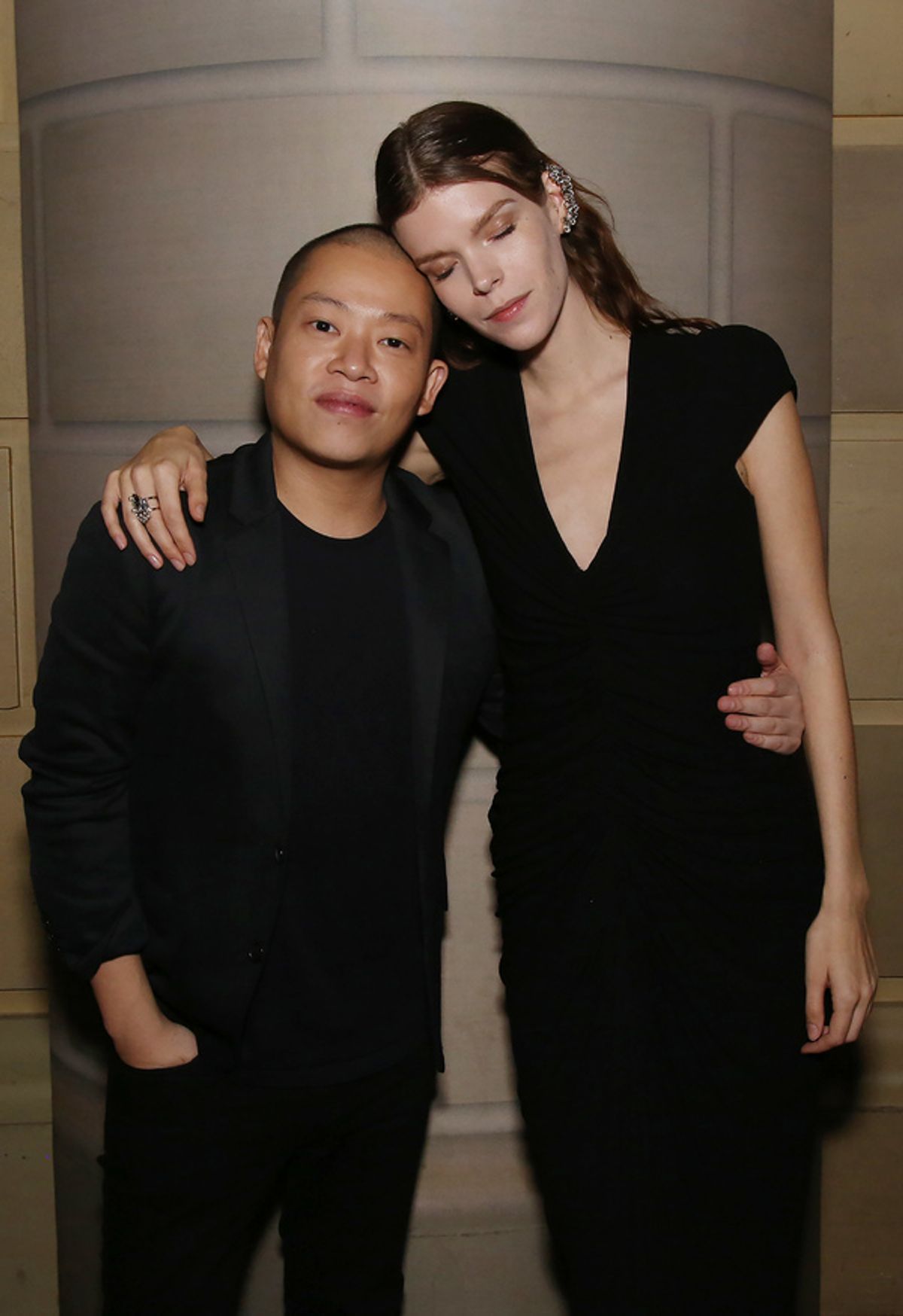 Jason Wu and Meghan Collinson at 