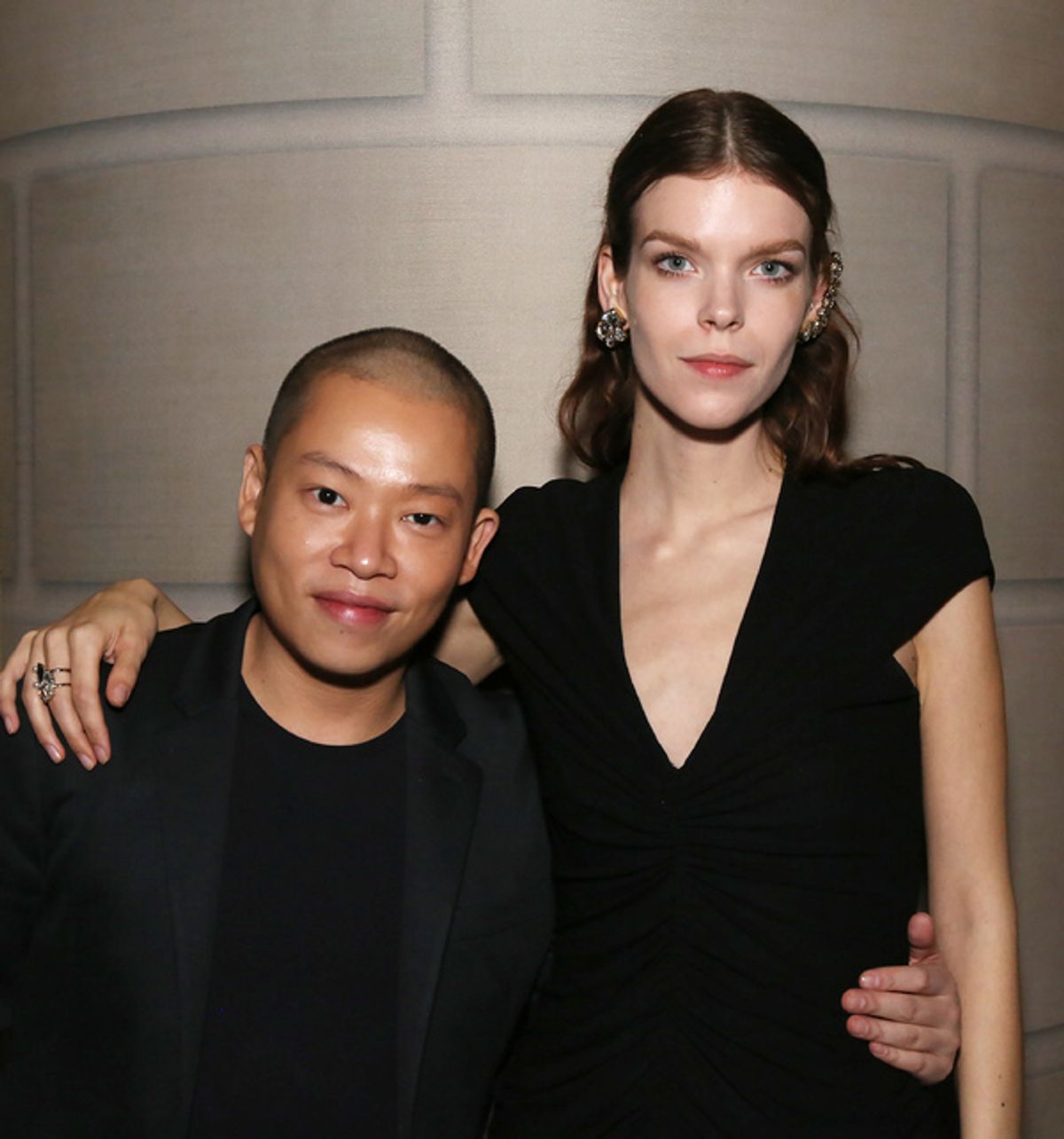 Jason Wu and Meghan Collinson at 