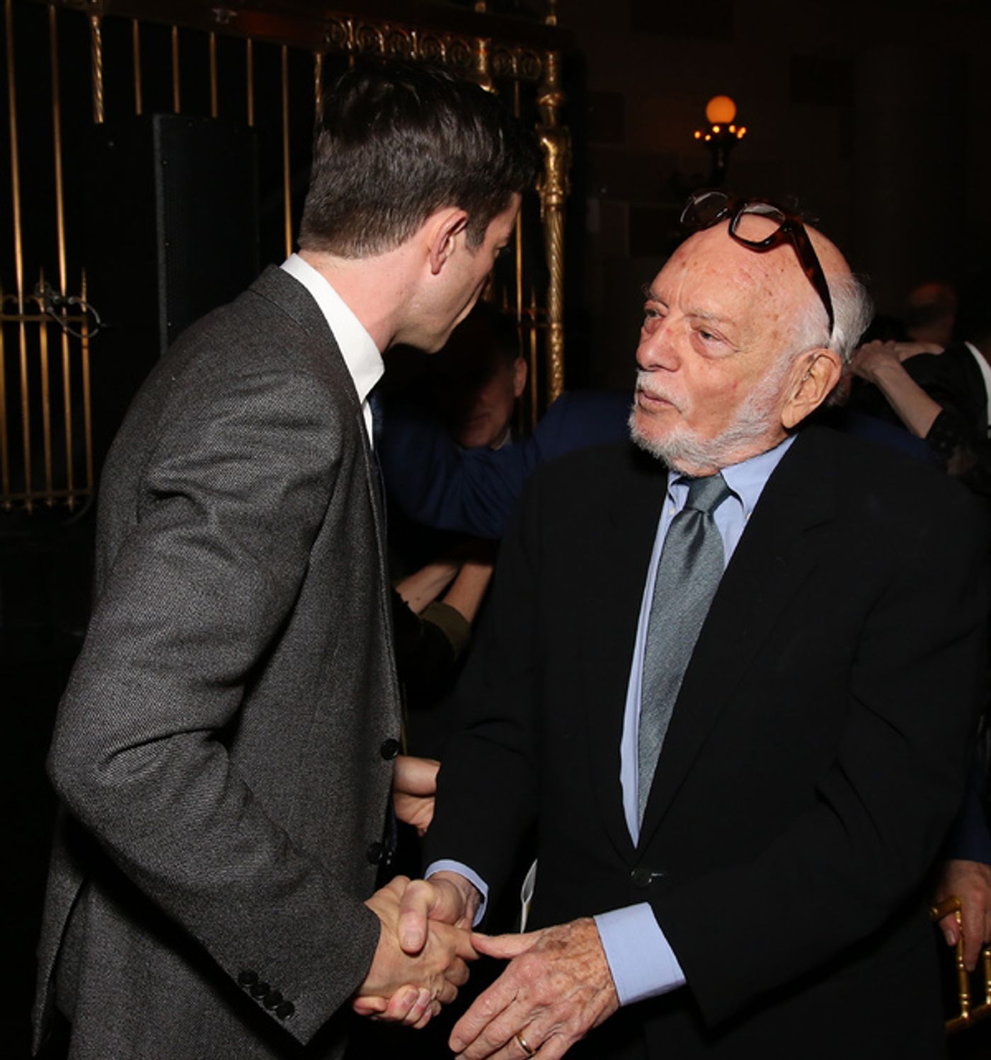 Photo Flash: Hal Prince, Stephen Sondheim and More on the Red Carpet for DGF's 'Lucky Stars' Gala  Image