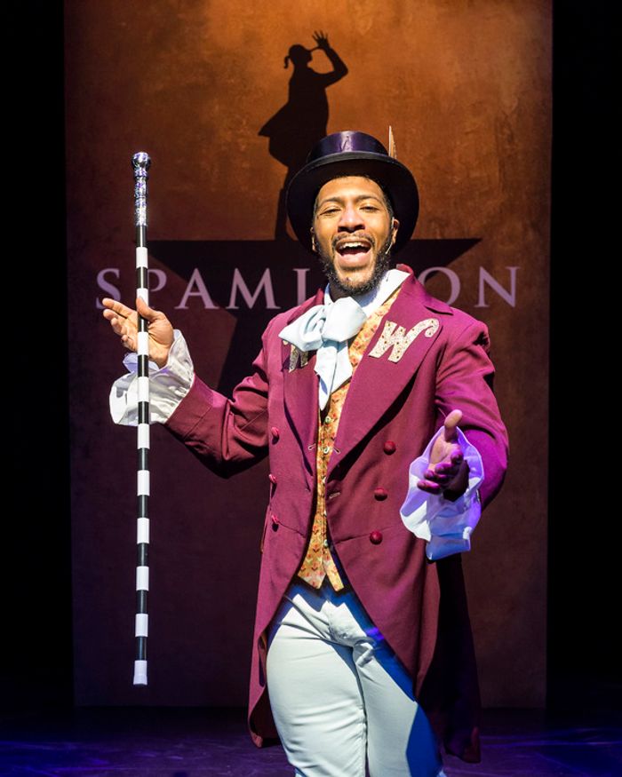 John Devereaux in Spamilton at Kirk Douglas Theatre