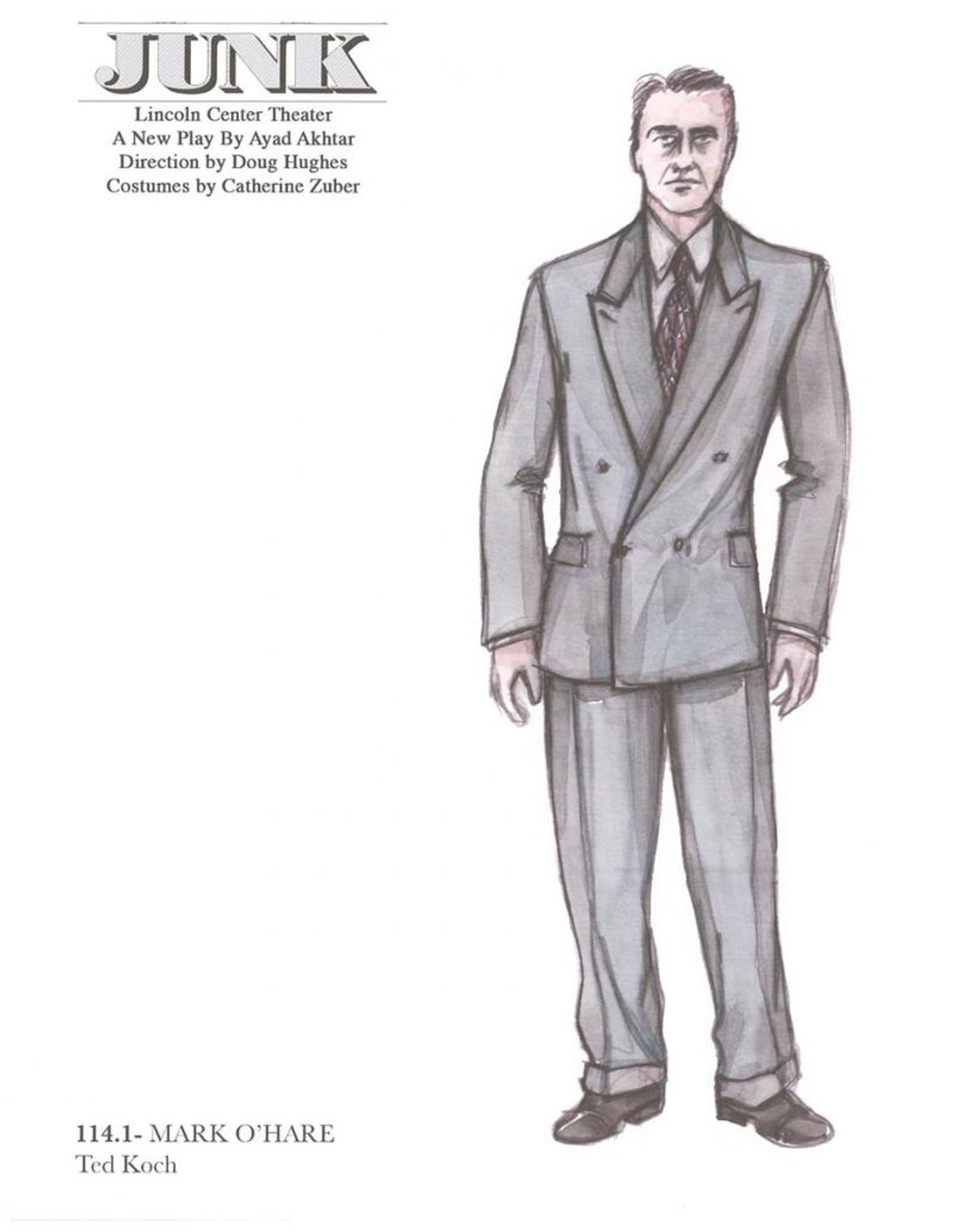 Broadway By Design: Beatty, Zuber, Stanton, Bennett & 59 Productions Bring JUNK from Page to Stage  Image