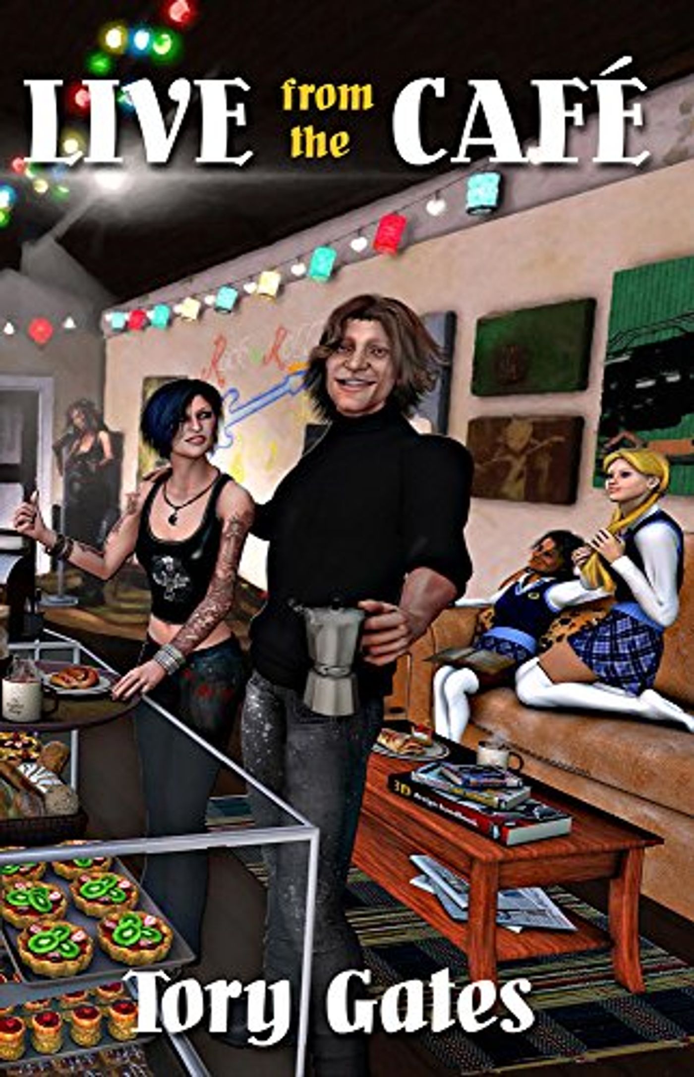 Tory Gates' LIVE FROM THE CAFE Available Now on Brown Posey Press Image