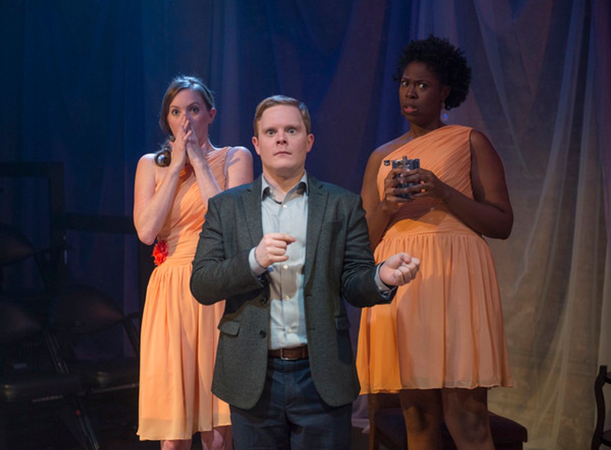 Amanda Drinkall, Alex Weisman and Tiffany Oglesby at 