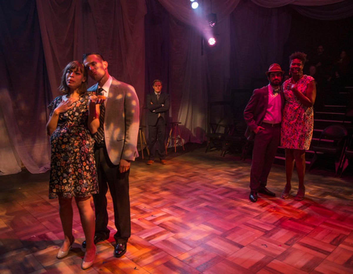 Cassidy Slaughter-Mason, Benjamin Sprunger, Alex Weisman, Ninos Baba and Tiffany Oglesby at 