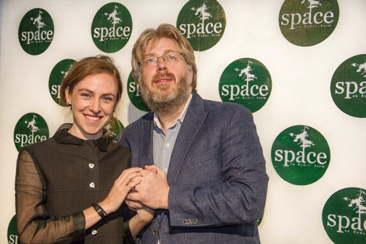 Dave Malloy and Eliza Bent  at 