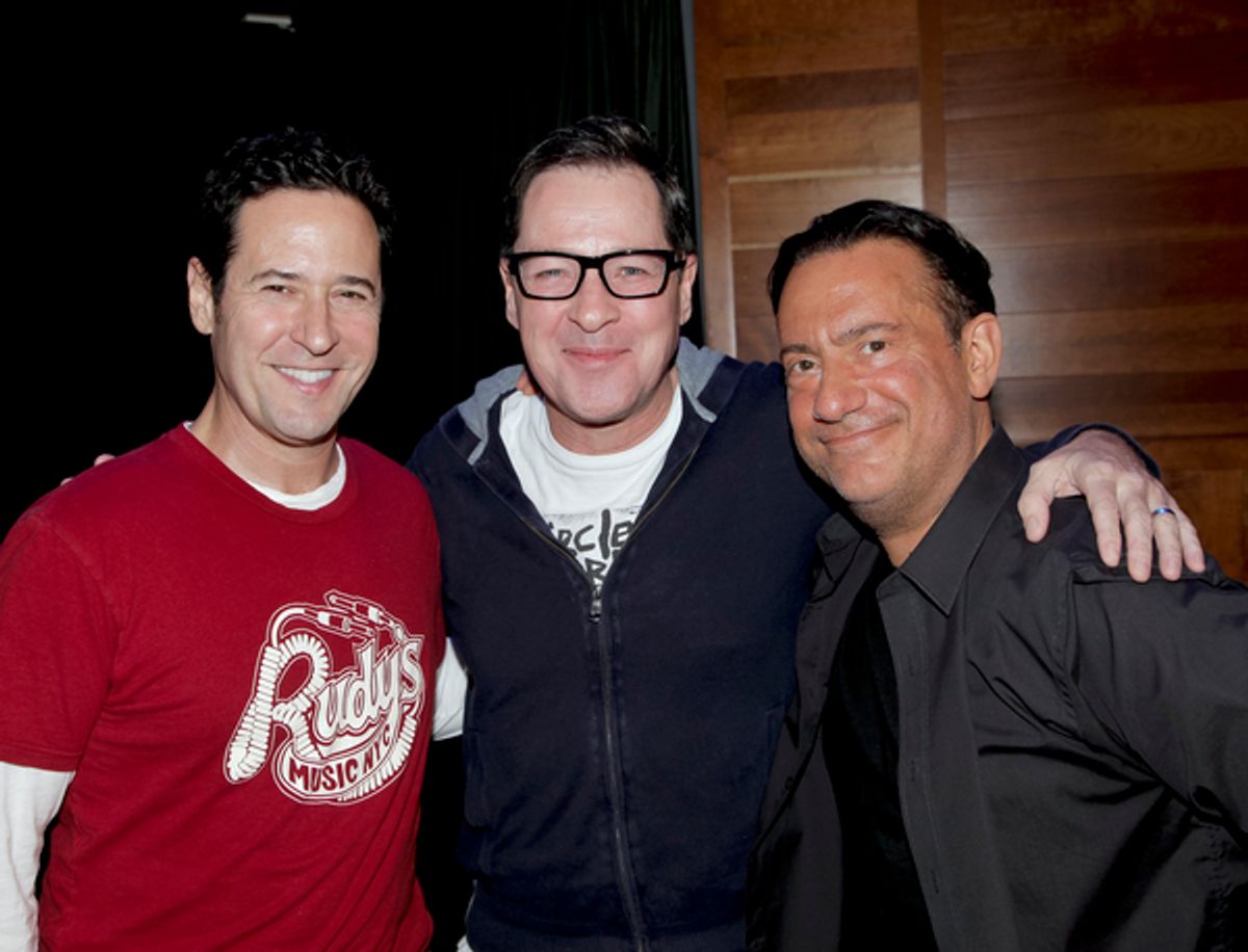 Rob Morrow, French Stewart, Eugene Pack
 at 