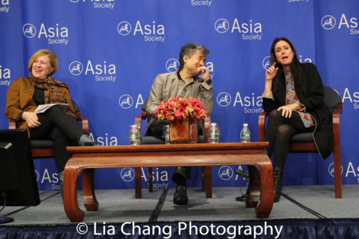 Photo Flash: David Henry Hwang and Julie Taymor In Conversation At Asia Society  Image