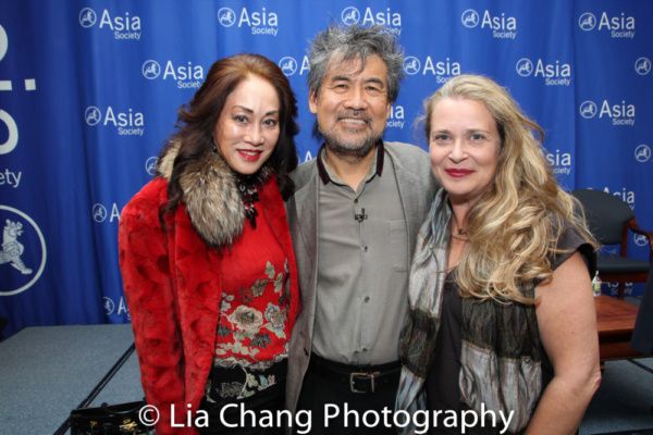 Lucia Hwong Gordon, David Henry Hwang and Kathryn Layng Photo