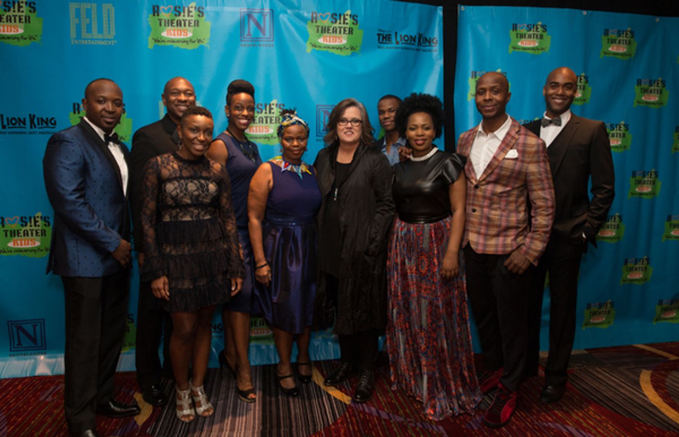 Photo Flash: Stars of THE LION KING, Christopher Jackson and More Take Part in Rosie's Theater Kids Fall Gala  Image