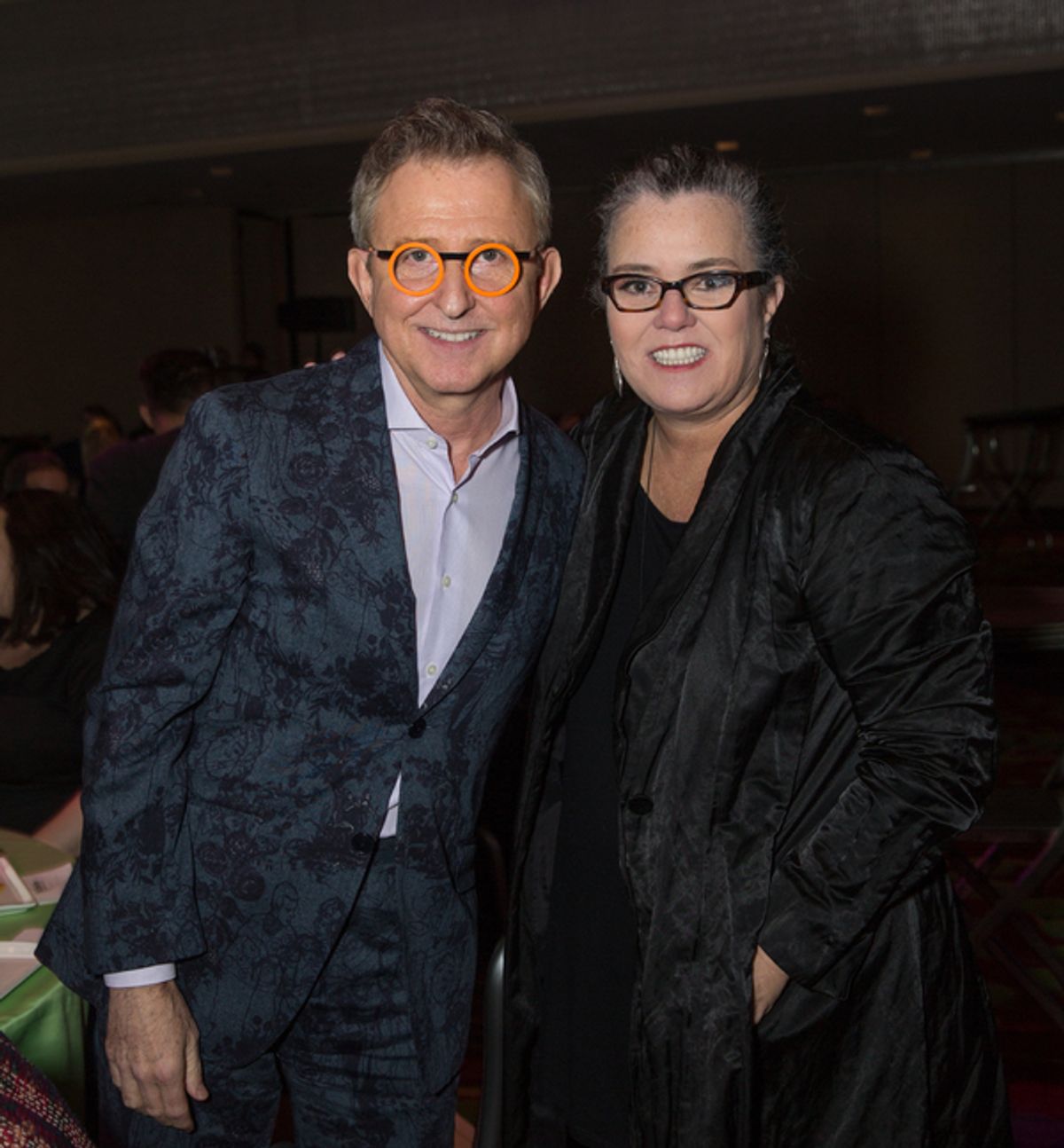 Thomas Schumacher and Rosie O'Donnell at 
