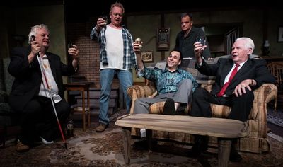 Scot Friedman, Rick Felkins, Garry Peters, Rick Smith, and Steve Wright. Photo