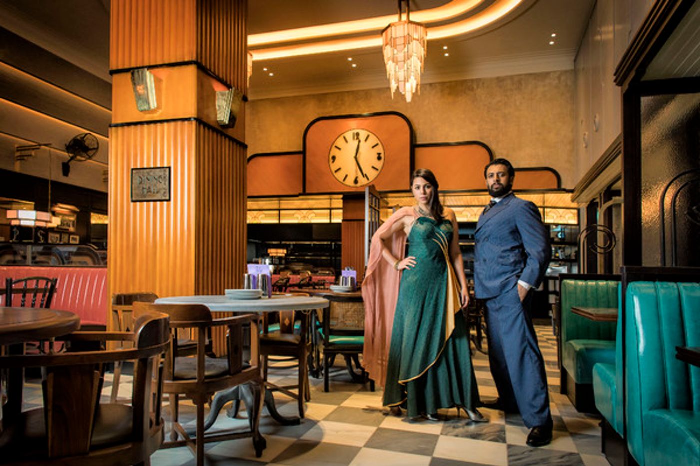 Photo Flash: Meet the Stars of Site-Specific NIGHT AT THE BOMBAY ROXY, Now Extended at Dishoom Restaurant  Image