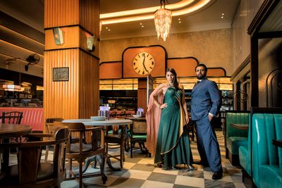Sophie Khan Levy and Vkash Bhai Photo