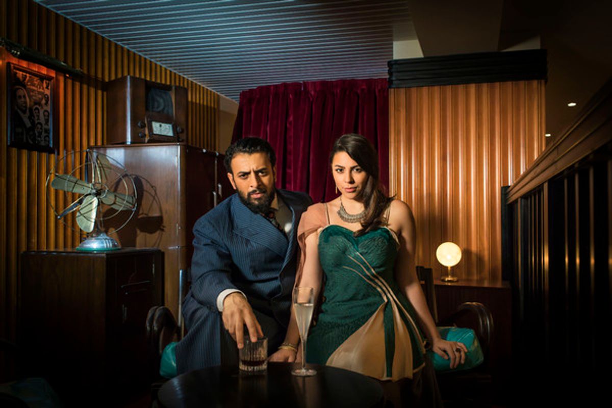 Vikash Bhai and Sophie Khan Levy at 