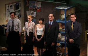 Skylar Astin, Marg Helgenberger, Krysta Rodriguez, Damian Young, and Jim Parrack Photo