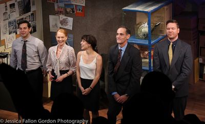Skylar Astin, Marg Helgenberger, Krysta Rodriguez, Damian Young, and Jim Parrack Photo