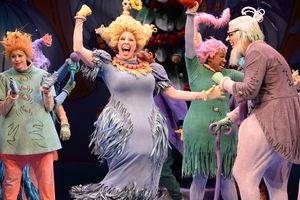 Jay Soulen-Autumn Ness-Rajane Katurah-Max Wojtanowicz in How the Grinch Stole Christm Photo