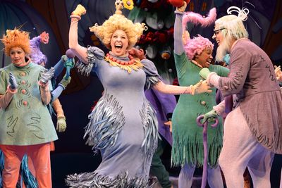 Jay Soulen-Autumn Ness-Rajane Katurah-Max Wojtanowicz in How the Grinch Stole Christm Photo