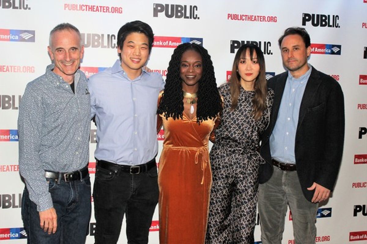 Neel Keller, Ki Hong Lee, Adeola Role, Sue Jean Kim and Greg Keller at 