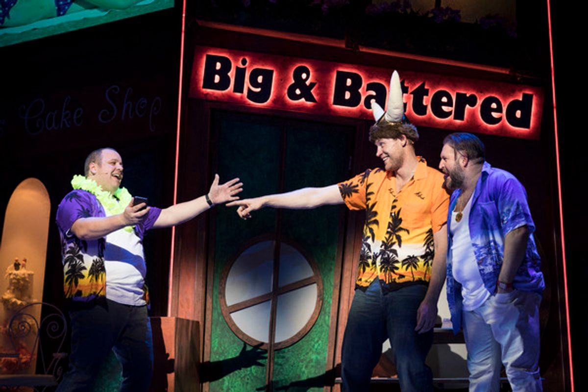 Neil Hurst, Andrew Freddie Flintoff, and Craig Armstrong at 