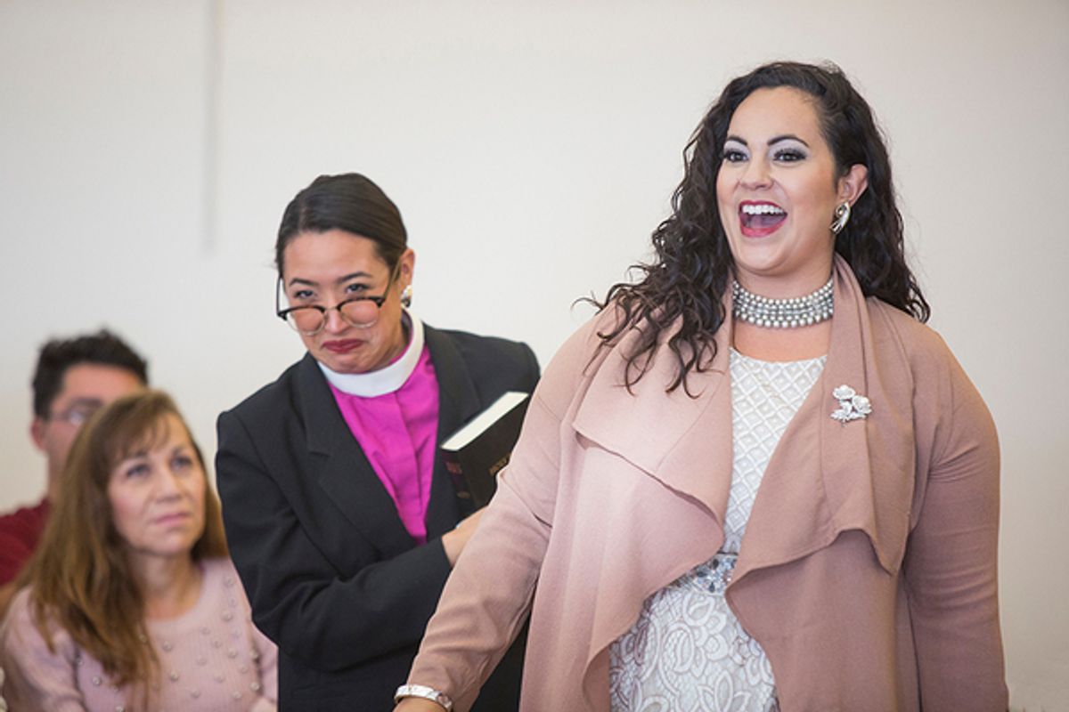 Suzelle Palacios and Amanda Arbues  at 