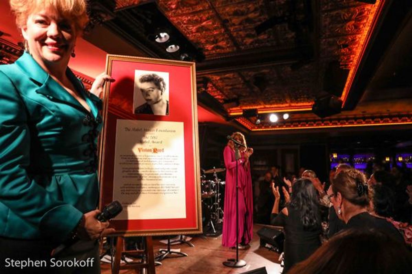 Photo Coverage: Vivian Reed Honored By The Mabel Mercer Foundation During Her Lena Horne Show at Feinstein's/54 Below  Image