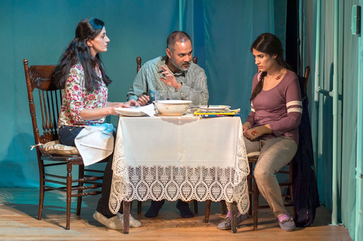 Sahar Bibiyan, Rajesh Bose, and Nikhaar Kishnani at 