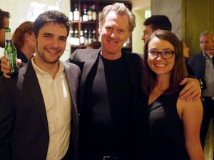 Evan Bernardin, Charles Cissel and Gwynne Richmond Photo