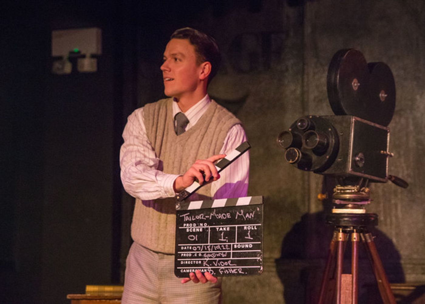 Photo Flash: First Look at White Bear's 25th Anniversary Production of THE TAILOR-MADE MAN  Image