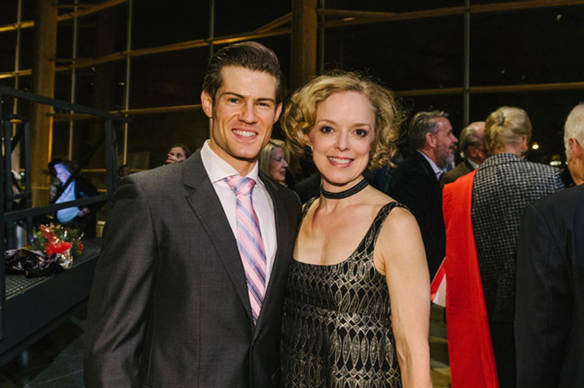 Tim Rogan and Nancy Anderson at 