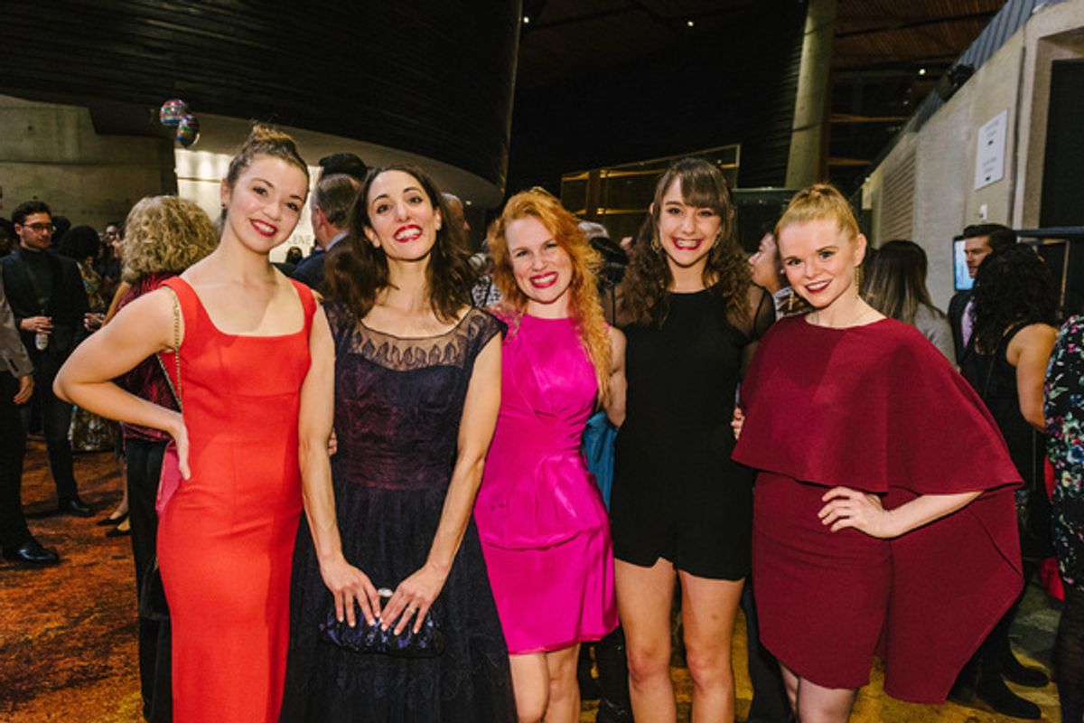 Gabi Stapula, Heidi Kershaw Quick, Maggie Lawrence, Casey Wenger-Schulman and Bridget Riley   at 