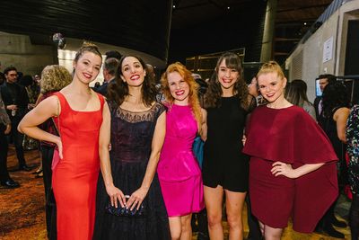 Gabi Stapula, Heidi Kershaw Quick, Maggie Lawrence, Casey Wenger-Schulman and Bridget Photo