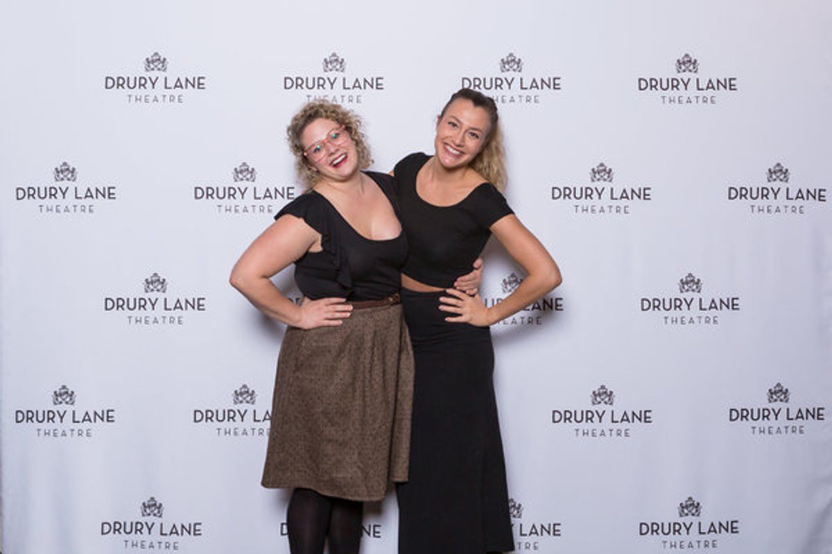 Sara Reinecke and Eleanor Axt at 