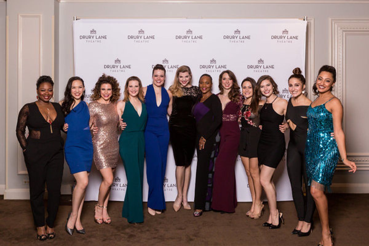 The Women of 42ND STREET: Donica Lynn (Maggie), Kimberly Immanuel (Peggy Sawyer), Andrea Collier (Ensemble), Annie Joe Ermel (Phyllis), Sierra Schnack (Anytime Annie),Â  Erica Evans (Andy Lee), Suzzanne Douglas (Dorothy Brock), Mandy Modic (Lorraine), Gab at 