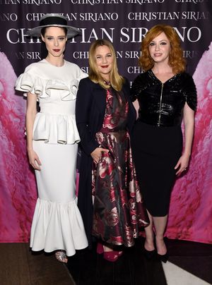 Coco Rocha, Drew Barrymore, and Christina Hendricks Photo