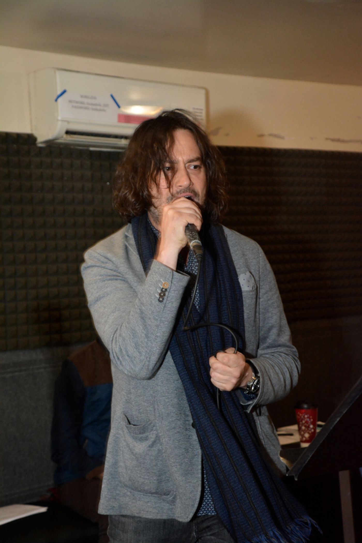 Photo Coverage: In Rehearsal with Drew Gehling, Lesli Mergherita, and More for ROCKERS ON BROADWAY  Image