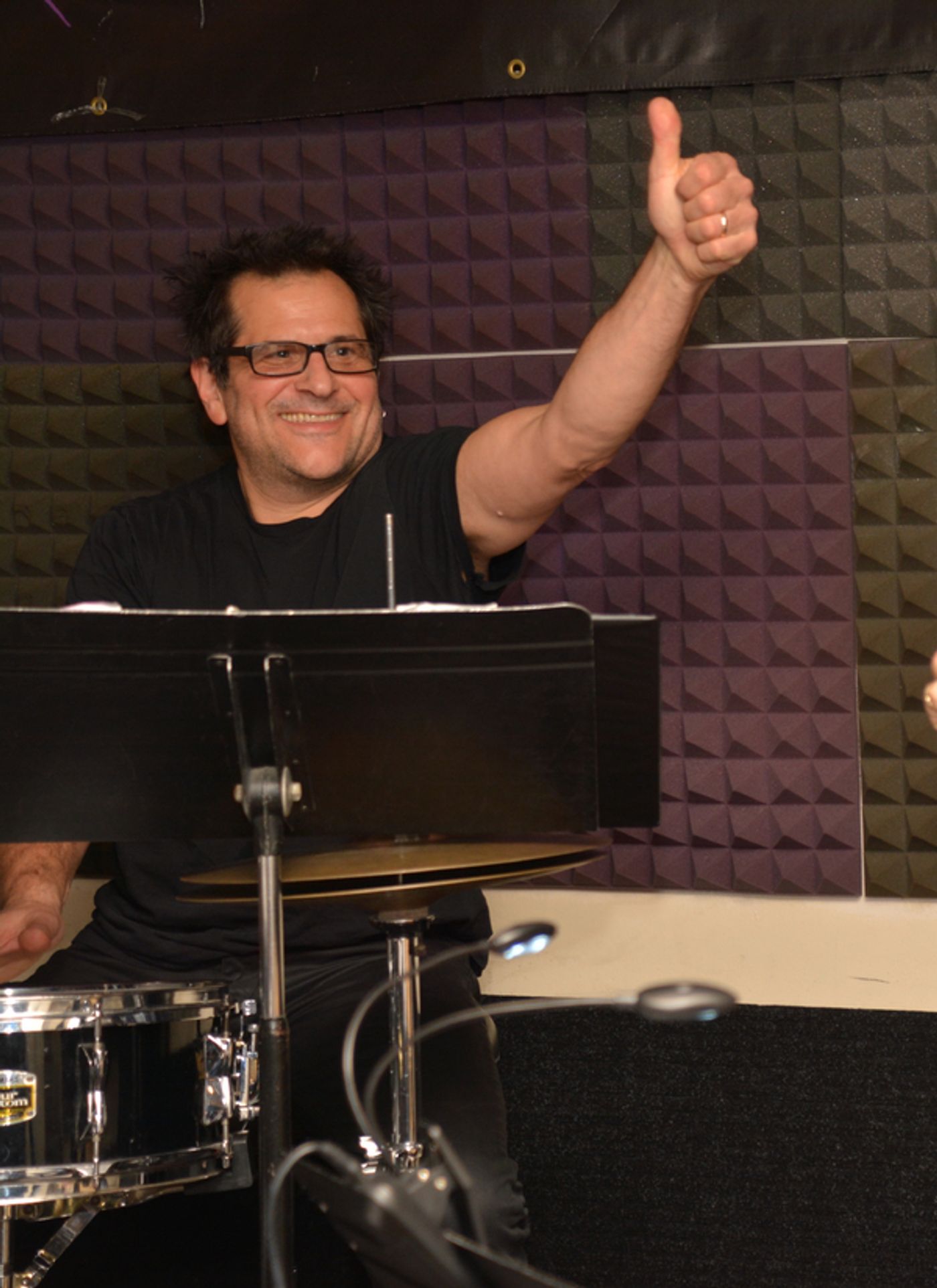 Photo Coverage: In Rehearsal with Drew Gehling, Lesli Mergherita, and More for ROCKERS ON BROADWAY  Image
